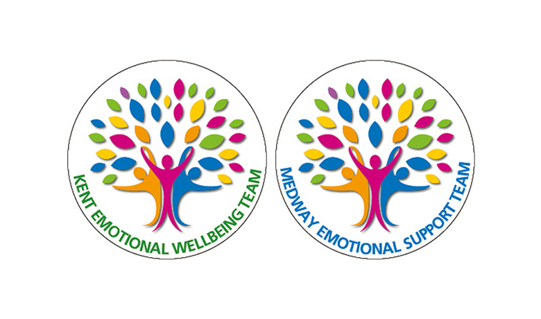 Kent emotional wellbeing team and Medway emotional support team - Section Illustration