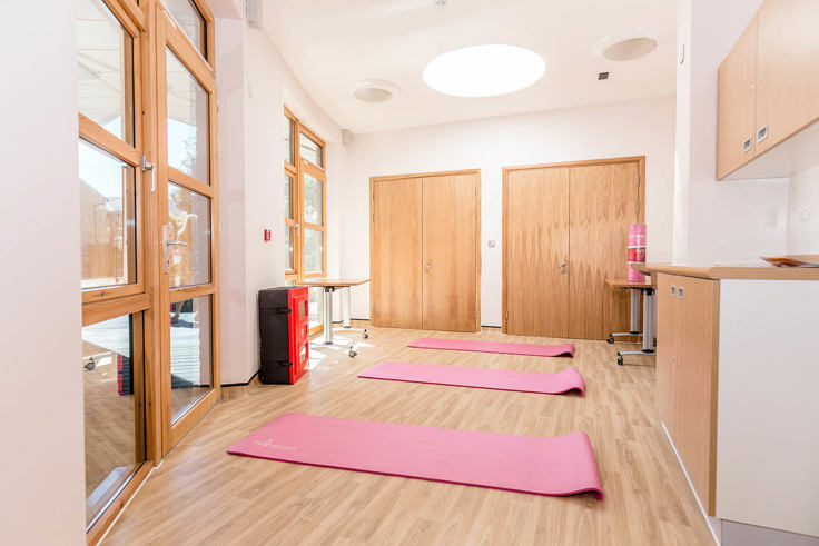 MBU room yoga mats