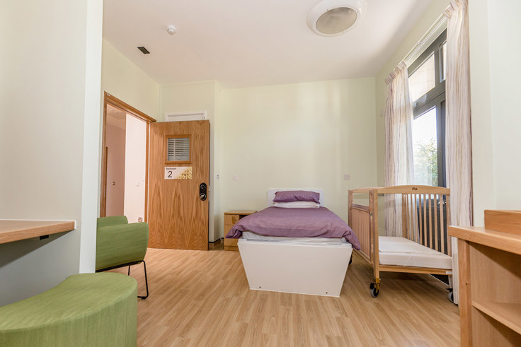 Empty room at the MBU Empty room at the MBU