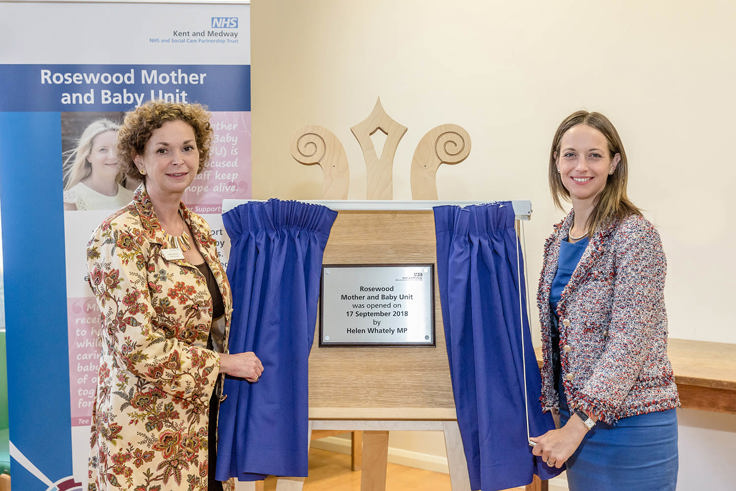 Helen Whatley and Helen Greatorex opening MBU Helen Whatley and Helen Greatorex opening MBU