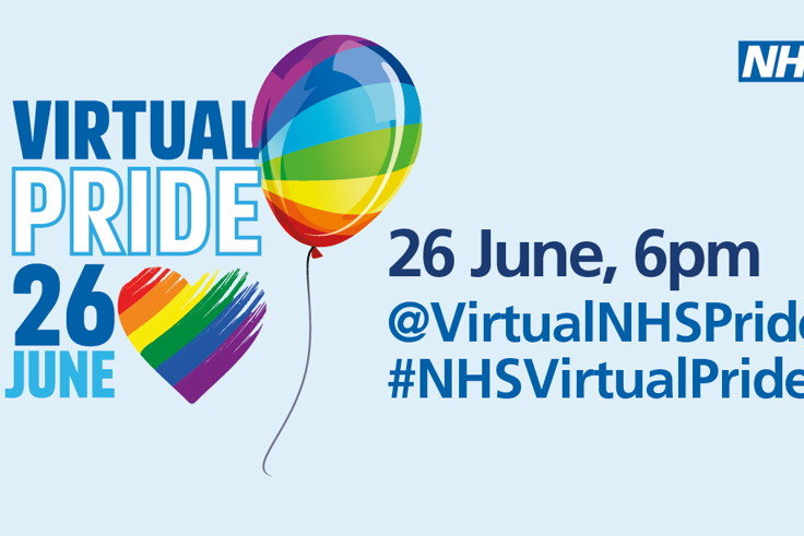 Supporting image: NHS Virtual Pride – join the rainbow party! Supporting image: NHS Virtual Pride – join the rainbow party!