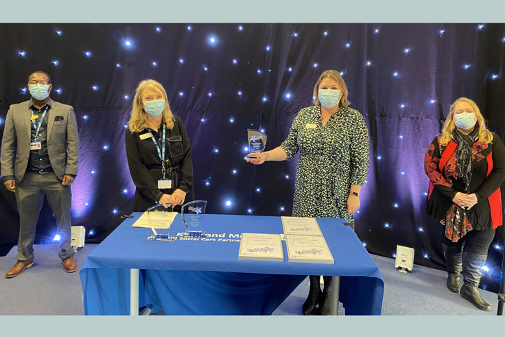 Infection Control team with award Infection Control team with award