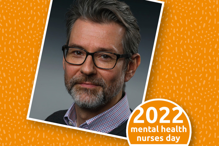 Supporting image: Andy shares why he loves being a mental health nurse as we celebrate Mental Health Nurses' Day Supporting image: Andy shares why he loves being a mental health nurse as we celebrate Mental Health Nurses' Day