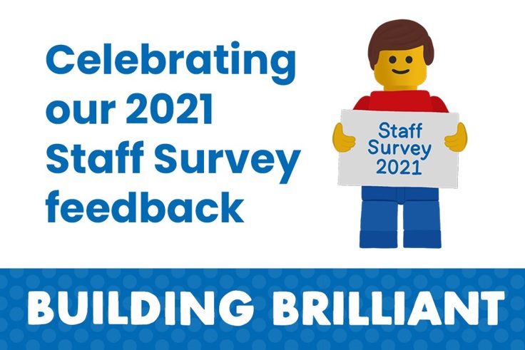 Supporting image: Celebrating our 2021 Staff Survey feedback Supporting image: Celebrating our 2021 Staff Survey feedback