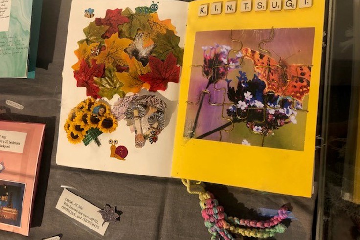 Supporting image: Artwork display gives insight into living with dementia