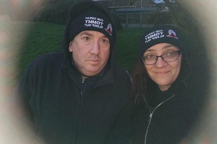 Supporting image: KMPT Veterans Champions Network raise over £1,700 for The Great Tommy Sleep Out